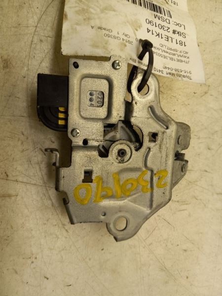 2014 LEXUS GS350 TRUNK LATCH