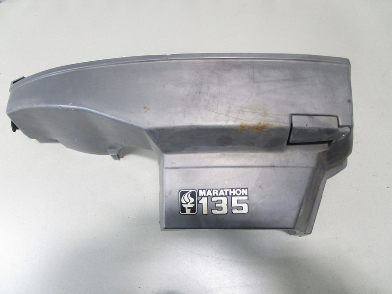 9744A3 Mercury Mariner V6 135 Hp Outboard Bottom Port Left Cowling Cowl