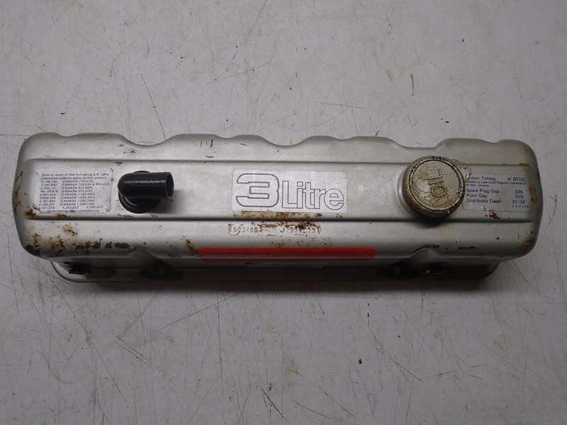 U2 Volvo Penta OMC 3.0L 4cyl Cyl Head Valve Rocker Cover3853784 980502