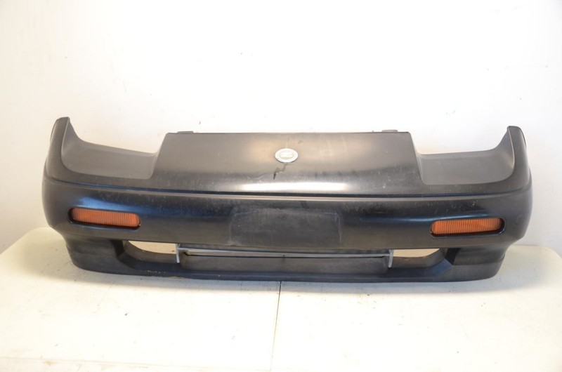 87-89 Nissan 300ZX Z31 2+0 Black Front Bumper Cover with Reinforcement