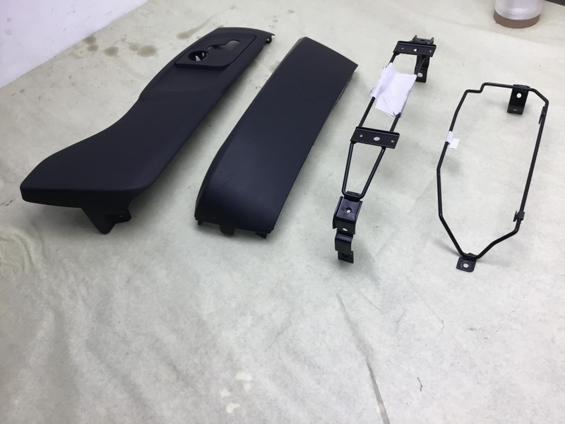 Maserati GHIBLI Front Right Seat Cover Trim Bracket Panel Set 14 15 16 - 19|:O