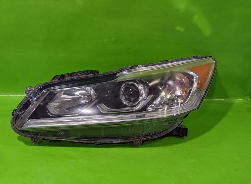 16 17 ACCORD DRIVER LEFT PASSENGER RIGHT HALOGEN HEADLIGHT LAMP PAIR OEM 4580-38