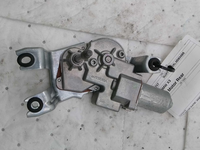Used Back Glass Wiper Motor fits: 2020 Bmw X3Grade A