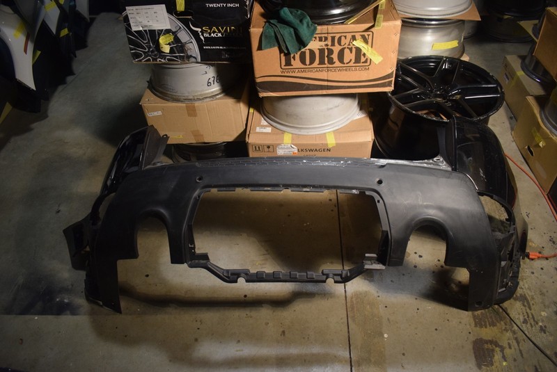 2014 2015 2016 2017 Land Rover Range Rover Sports Rear Bumper DK62-17F954-AC OEM