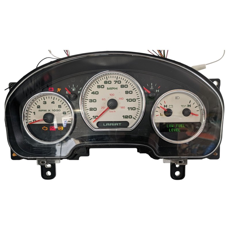04-05 Ford F-150 F150 Lariat MPH Speedometer Instrument Cluster 4L3410849EN OEM