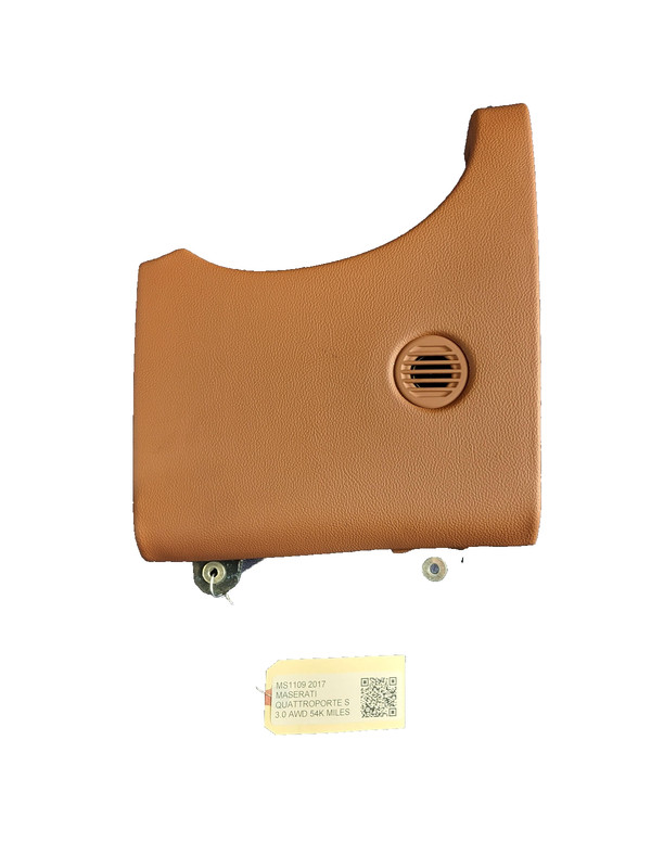 Used Oem Maserati Dash Left Driver Lower Trim Cover for 2014-2021 Quattroporte