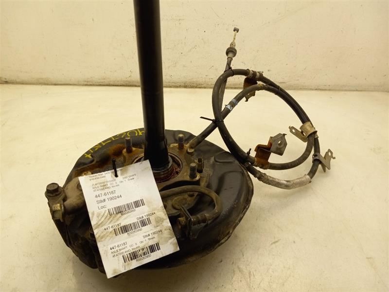 03-09 LEXUS GX470 AT 4WD PASSENGER SIDE REAR AXLE SHAFT ASSEMBLY