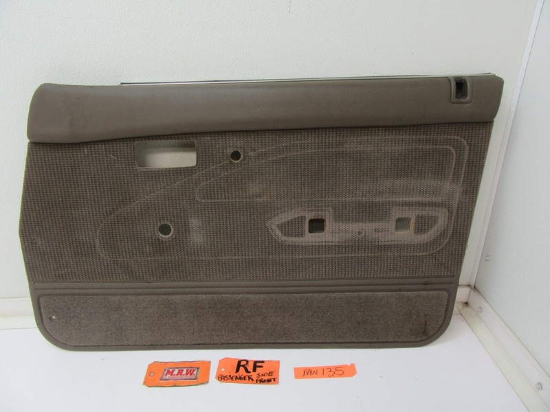 DOOR PANEL RIGHT FRONT PASSENGER INTERIOR TRIM COVER CAR SIDE for 91 MAZDA 626