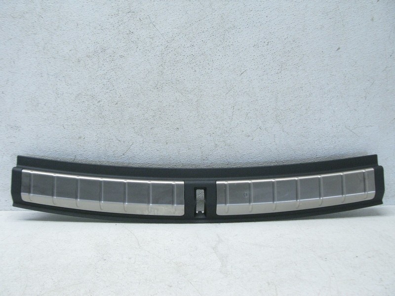 16-22 BMW F48 X1 TRUNK ALUMINUM TRIM MOLDING SILL PANEL REAR OEM 122722D