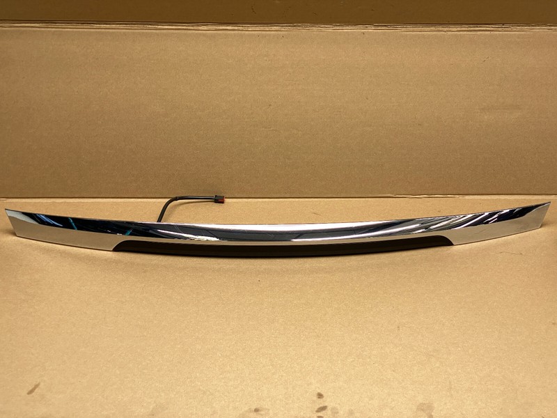 2012-2015 JAGUAR XF REAR TRUNK LID DECK HANDLE TRIM OEM LOT713
