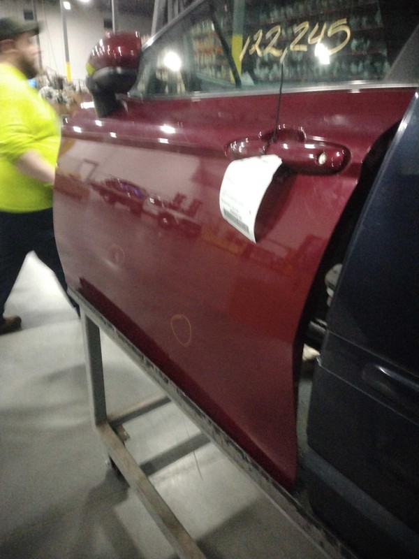 2020 Toyota Camry Left Door Red 4DR Sedan Used OEM Part - Two Small Dings
