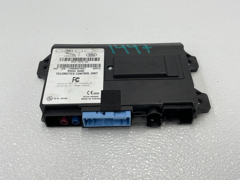 15 16 17 Jaguar F Type X152 Telematic Communication Control Module Unit 1447 OEM