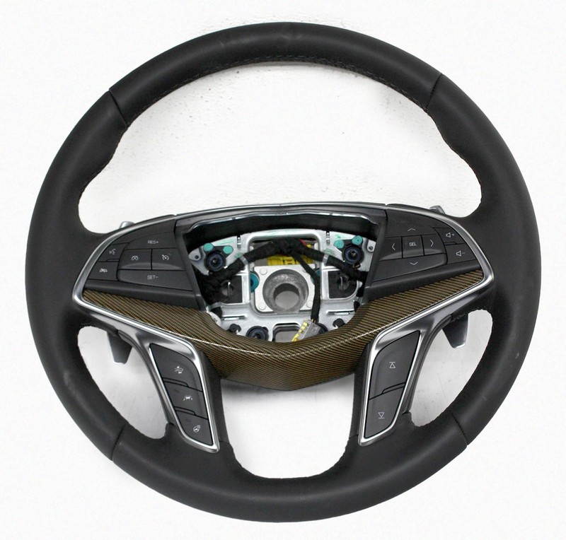 OEM Steering Wheel Base For Cadillac XT5 Black leather 84564005