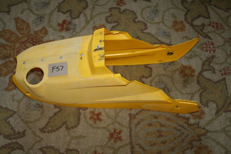 1981 Yamaha YT 125 Trimoto Fuel Tank Cowl Plastic Fender OEM 81 A