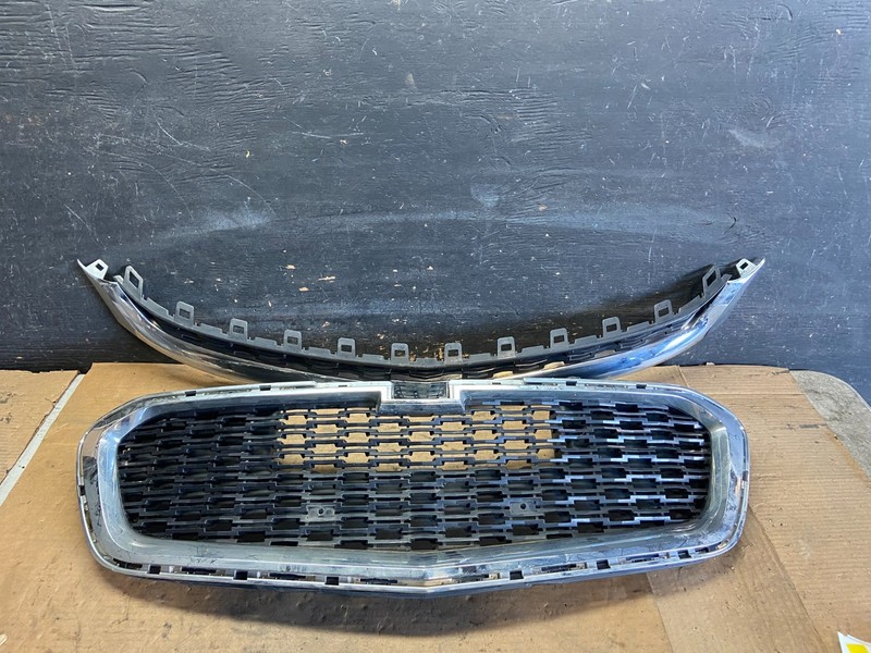 2014-2016 Chevrolet Malibu Front Lower Upper Bumper Grille Grill R0346 DG