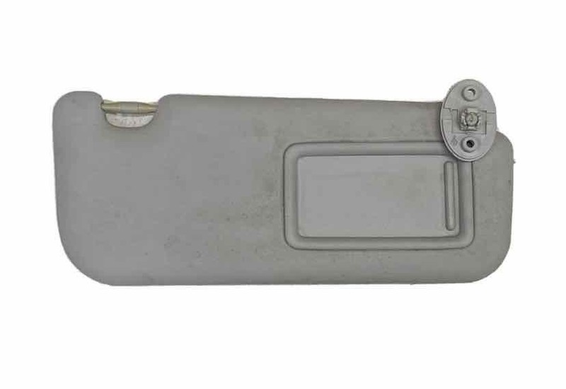 14 16 TOYOTA COROLLA RH PASSANGER SUN VISOR GRAY OEM 7431002G40A0