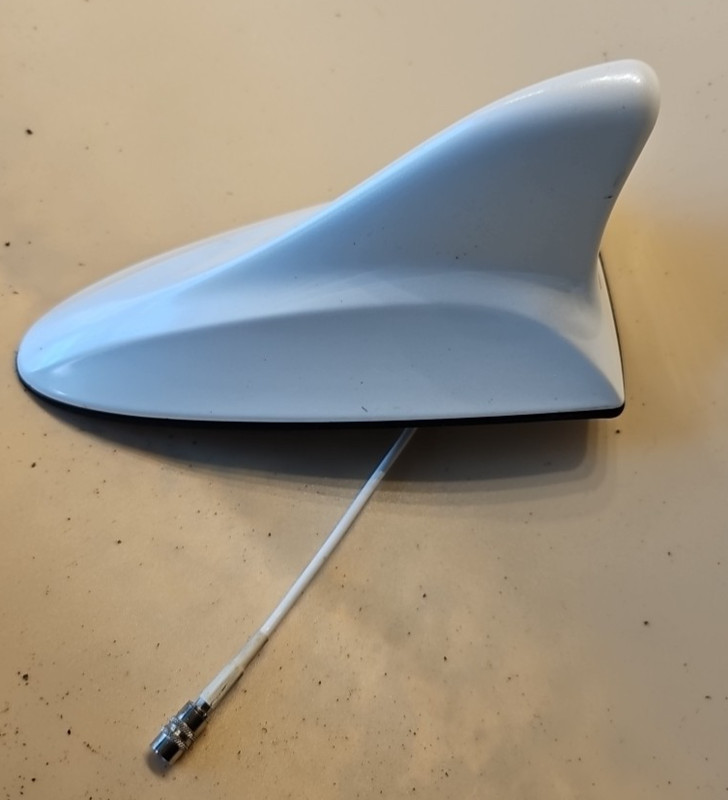 09-10 Hyundai Sonata Antenna Shark Fin Roof Exterior White 96210-0A600-K1 OEM