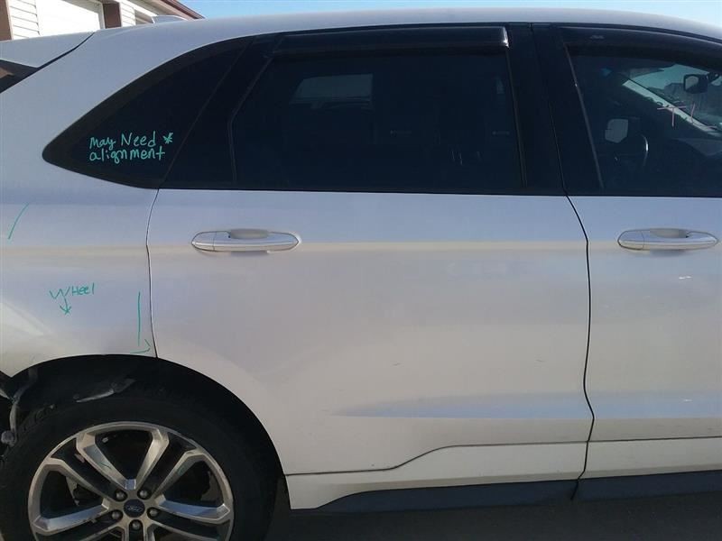 Passenger Rear Side Door Privacy Tint Glass Fits 15-19 EDGE 2492105
