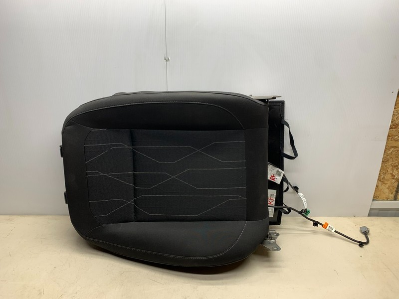 2018-2022 FORD ECOSPORT RIGHT PASSENGER FRONT SEAT UPPER CUSHION COMPLETE BLACK