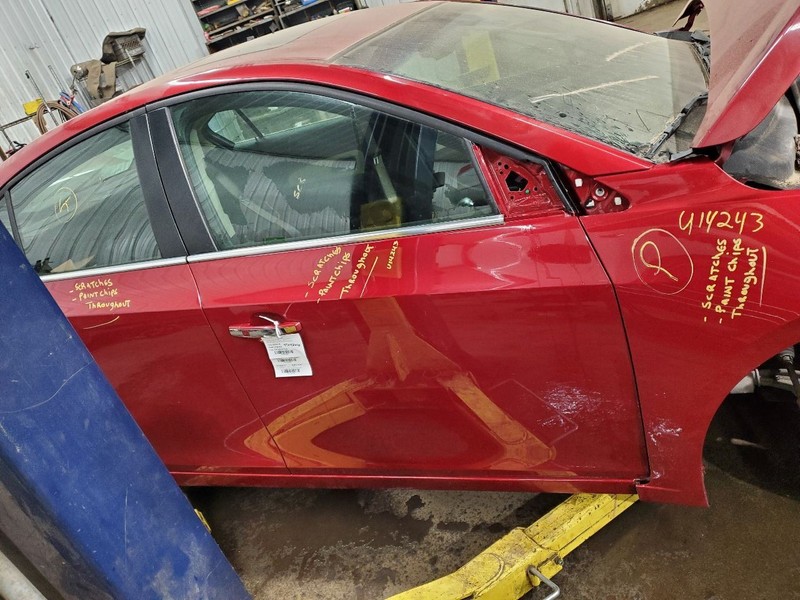 Passenger Front Door VIN P 4th Digit Limited Fits 12-16 CRUZE 304359