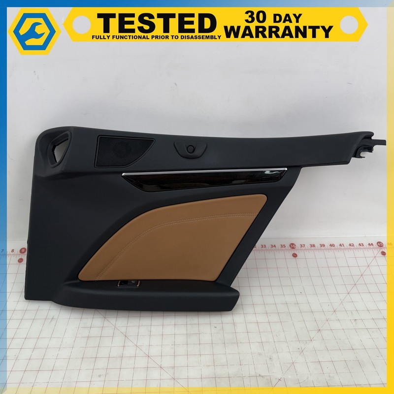 14-17 Mercedes W207 E-Class Convertible REAR RIGHT INTERIOR PANEL TRIM OEM