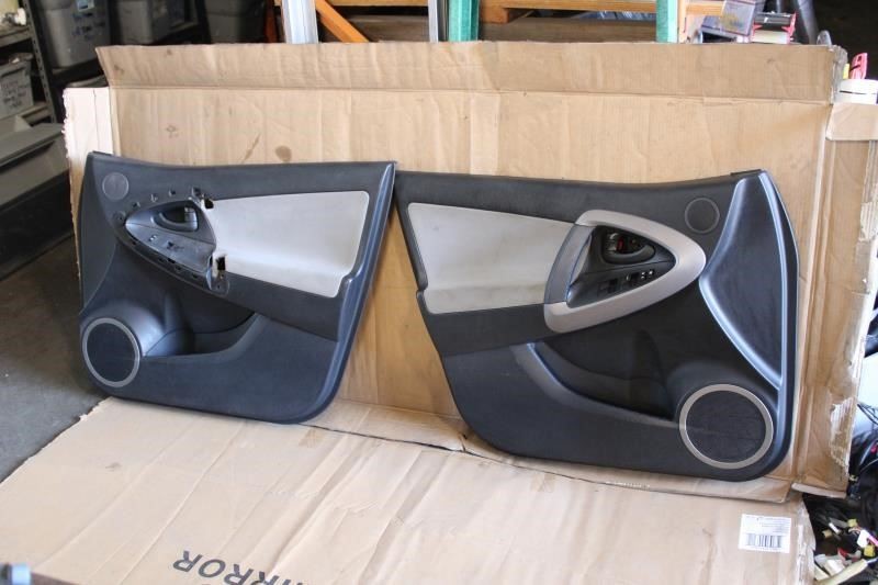 2006 2007 2008 2009 TOYOTA RAV4 FULL SET FRONT REAR DOOR TRIM PANEL GRAY FA10
