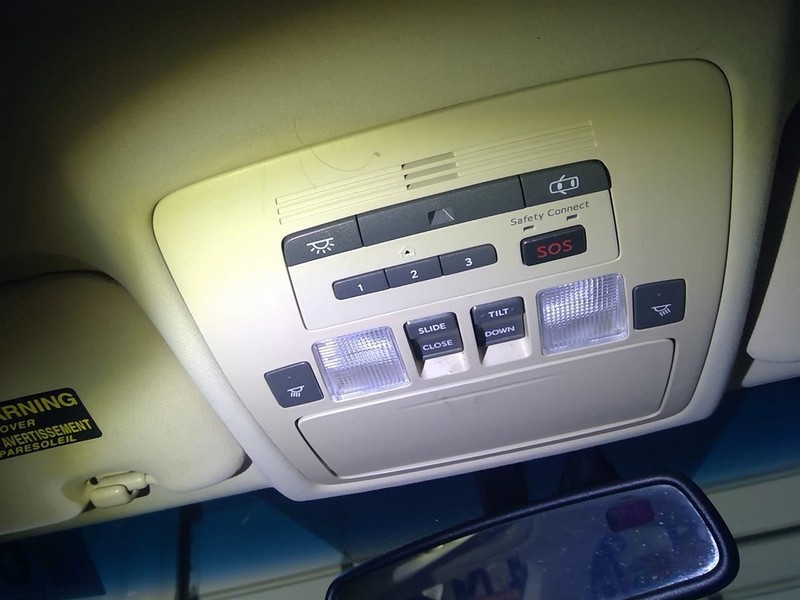Console Front Roof With Bluetooth Fits 07-10 LEXUS ES350 1760241