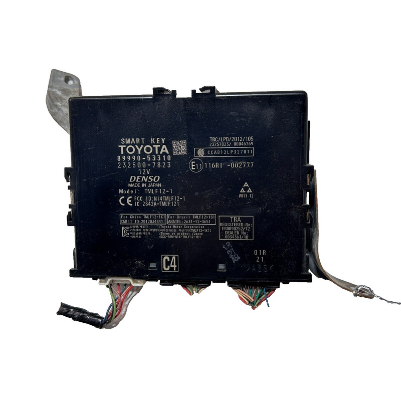 2014 - 2015 LEXUS IS250 SMART KEYLESS COMPUTER LOCK CONTROL MODULE UNIT OEM