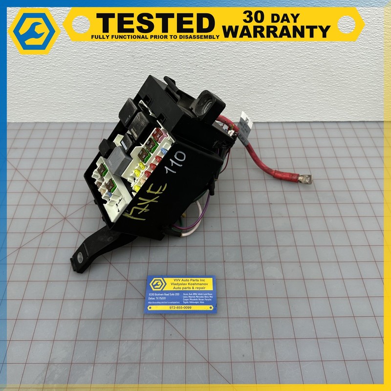 17-19 JAGUAR XE ENGINE FUSE BOX RELAY JUNCTION MODULE OEM