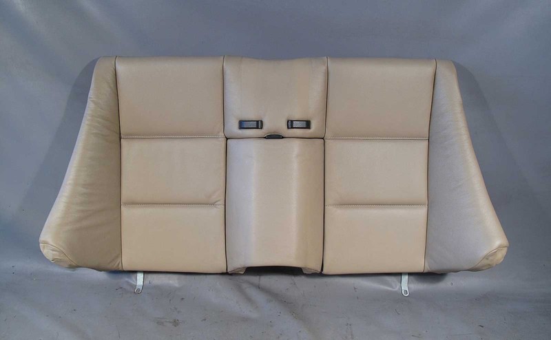BMW E46 3-Series Convertible Rear Seat Back Rest Beige Leather 2000-2006 USED OE