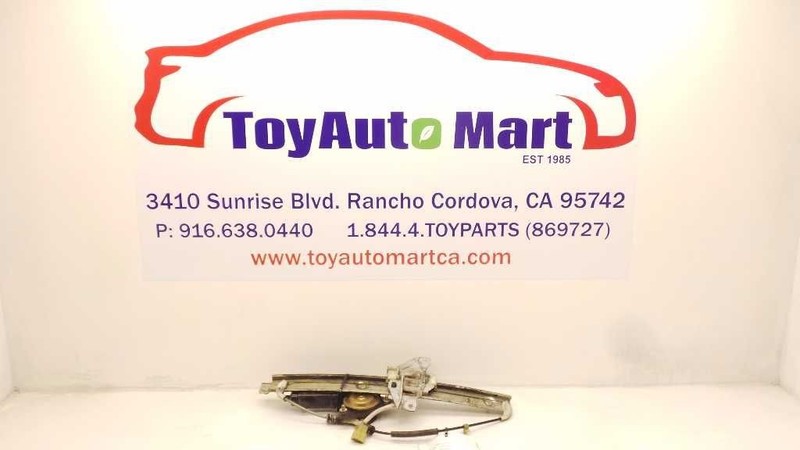 92-96 TOYOTA CAMRY XLE PASSENGER SIDE REAR DOOR WINDOW REGULATOR