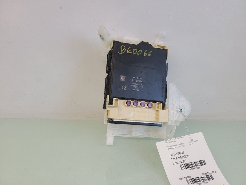 Chassis ECM Multiplex Network Left Hand Dash Fits 20-23 CAMRY 581609