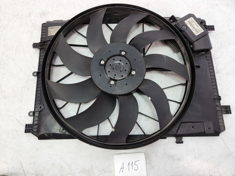 ✅ 10-18 OEM Mercedes W212 C218 CLS550 Engine Radiator Cooling Fan Motor Assembly