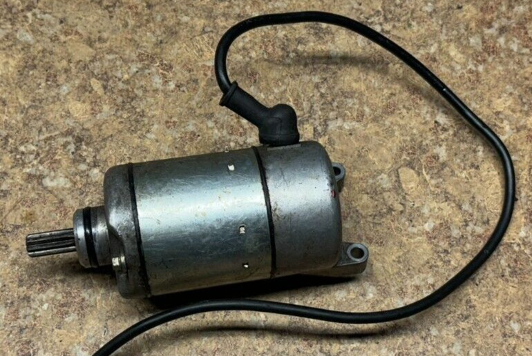 1992 Yamaha FZR600 Electric Starter Motor Engine FZR 600 1989 1990 1991 A3