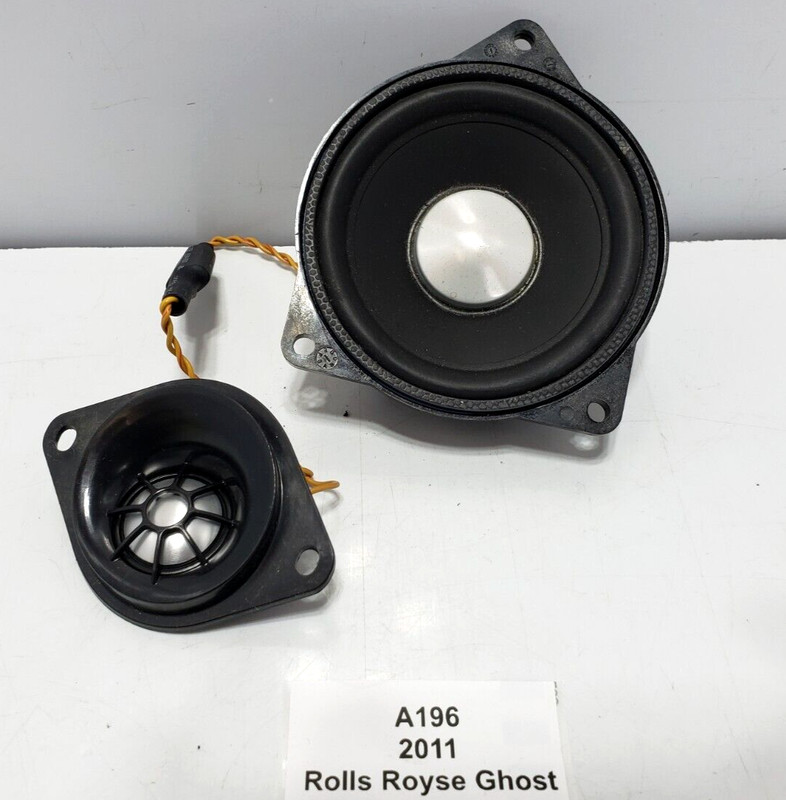 ✅ 10-18 OEM Rolls Royce Ghost RR4 Rear Right Passenger Speaker Harman Kardon SET