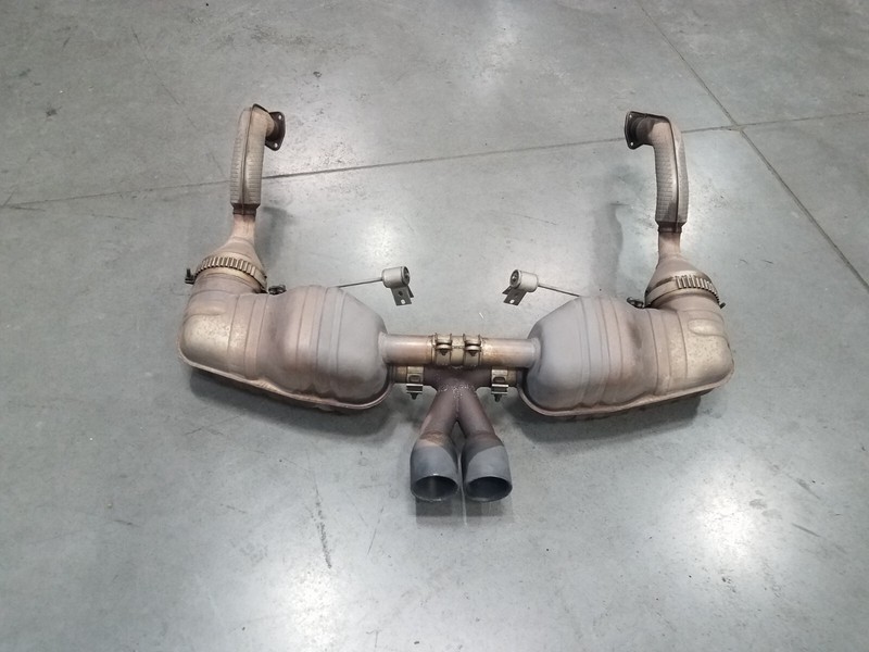 2006 Porsche Cayman S 987OEM Exhaust Muffler / Pipes / Tips #4205 P1