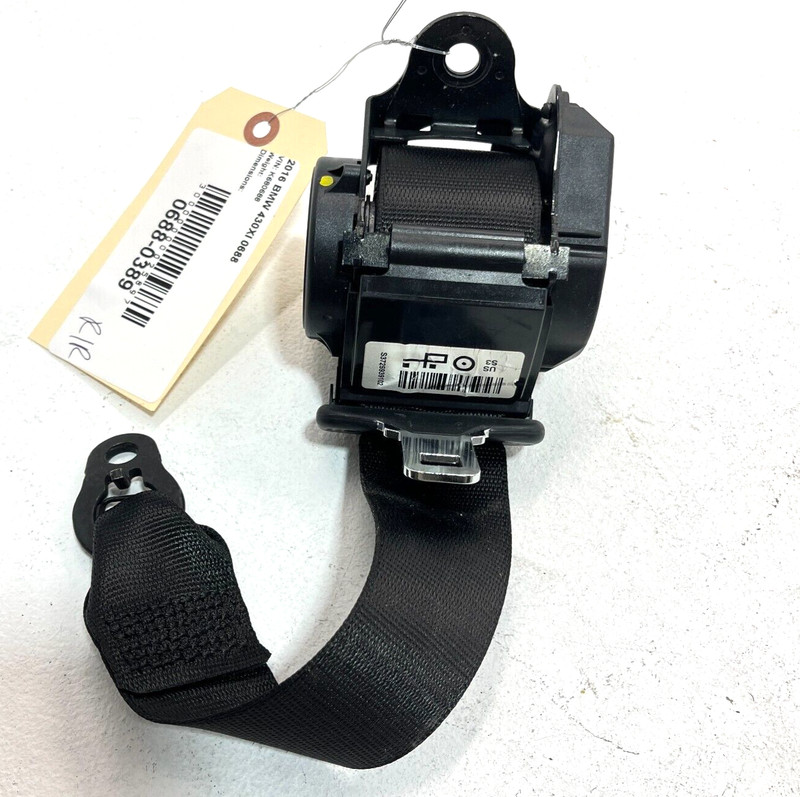 2017-2020 BMW 430XI REAR RIGHT PASSENGER SIDE SEAT BELT SEATBELT RETRACTOR OEM