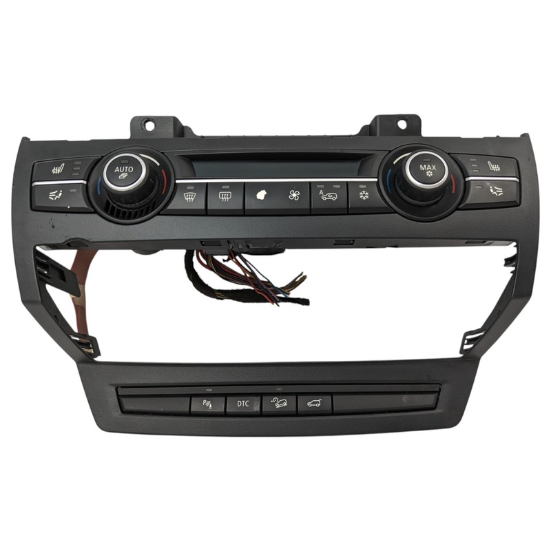 07-14 BMW E70 X5 E71 X6 Climate Control Interface Panel Seat Heating Auto AC OEM