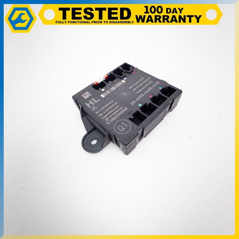 12-18 MERCEDES-BENZ CLS63 AMG E550 REAR LEFT SIDE DOOR CONTROL MODULE OEM