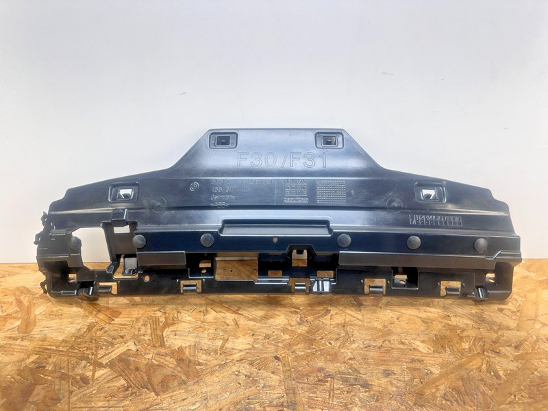 13–16 BMW F30 320i Rear Bumper Reinforcement Bar Bracket Mount Panel Cover OEM
