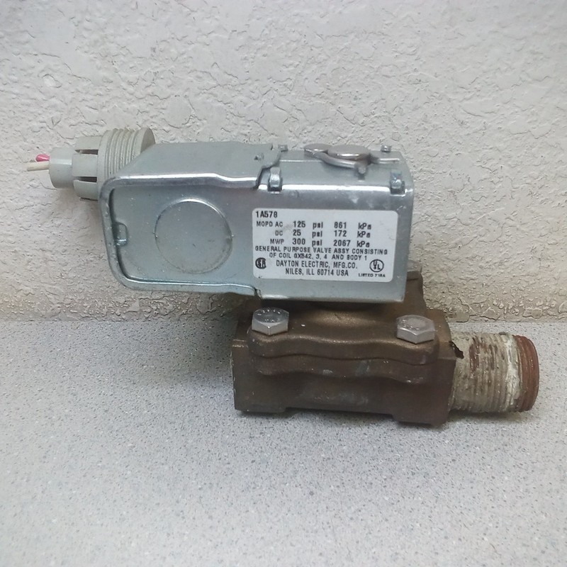Dayton 1A578 General Purpose Valve Assembly