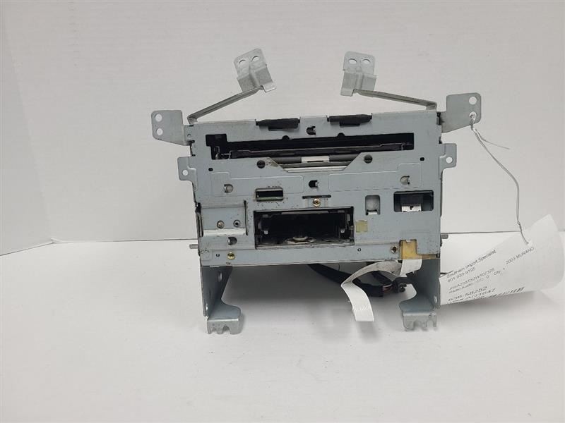 Audio Equipment Radio Receiver 2 Din Bose Audio System Fits 03 MURANO 476208