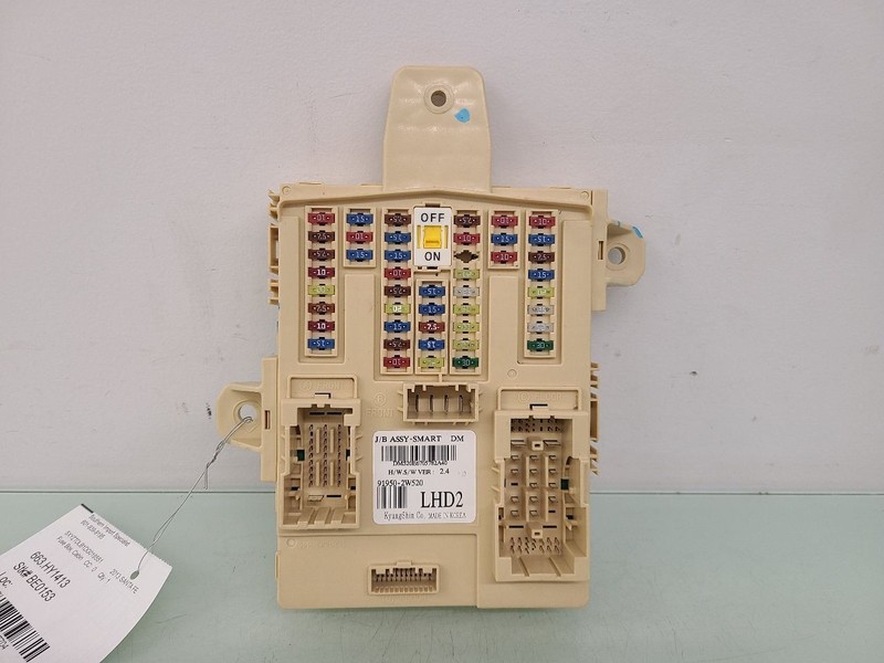 Interior Cabin Relay Fuse Box 91950-2W520 Fits 2013 SANTA FE 587704