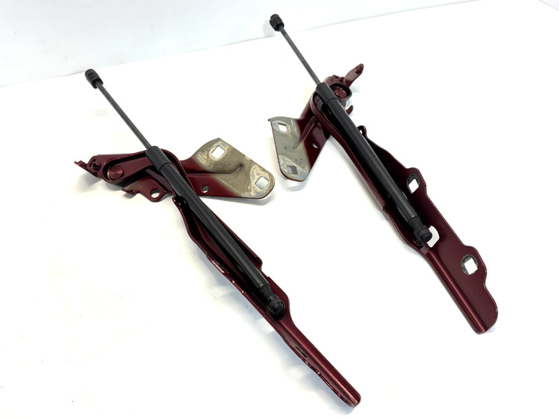 ✅ 2019-2025 RAM 1500 5th Gen LEFT & RIGHT HOOD HINGE LIFT SUPPORT RED PRV OEM