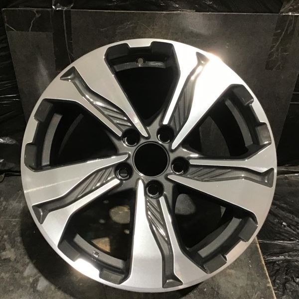 2017-2022 Honda CR-V 64110 A Wheel 17x7.5 Rim Dark Grey Machined 42700TLAA79