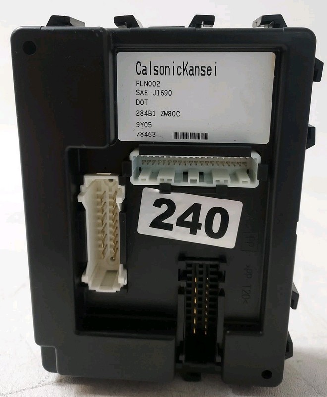 2009-2012 Nissan Versa BCM Chassis Body Controller Module 284B1-ZW80C OEM