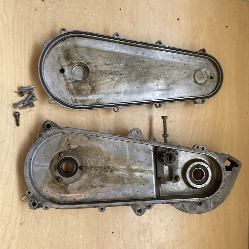 1970 Vintage Homelite Vintage Snowmobile Explorer 2 Chain Case Good