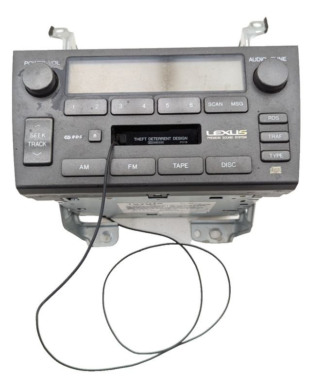 Lexus GS300 2001 Radio Cassette Tape AM FM OEM 86120-3A521