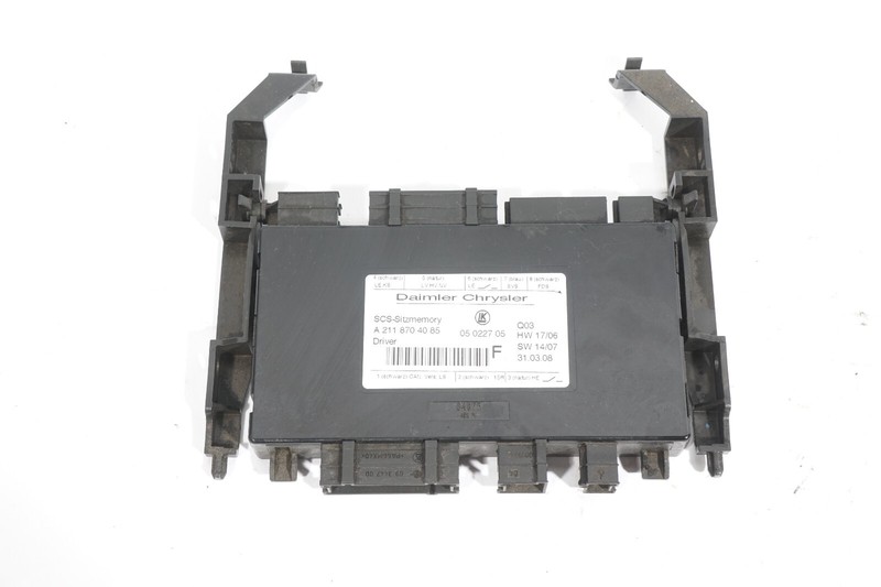 2006-2009 MERCEDES BENZ ML350 W164 SEAT CONTROL MODULE LEFT SIDE OEM