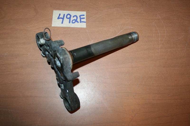1983 Kawasaki KD80 Triple Tree Steering Stem Lower Clamp OEM 83 B